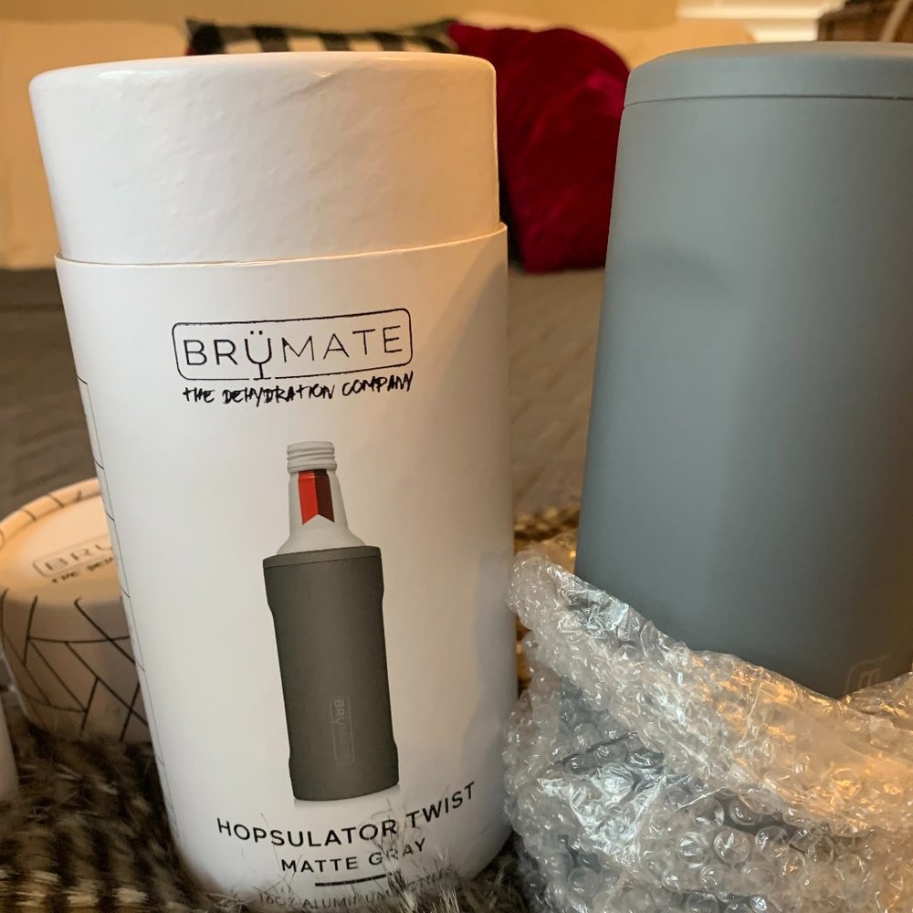 NWT NIB Brumate Hopsulator Twist Matte Gray